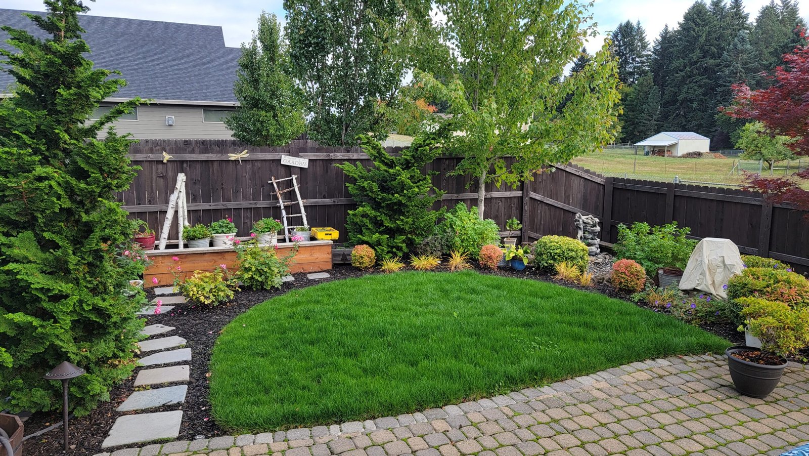 Finished Lawn Renovation in Vancouver, Washington.